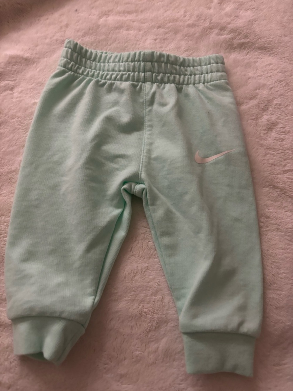 Nike Kids Mint Green Jogger Bottoms